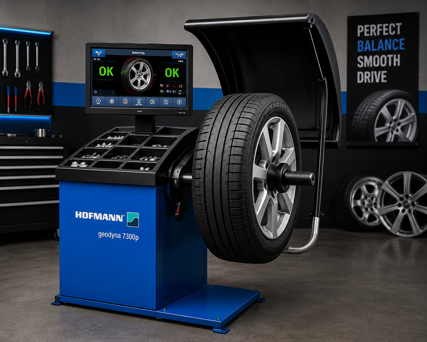 Wheel Balancing Machine